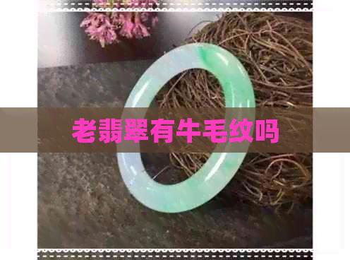 老翡翠有牛毛纹吗