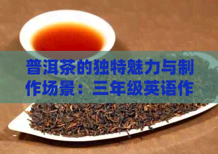 普洱茶的独特魅力与制作场景：三年级英语作文解析