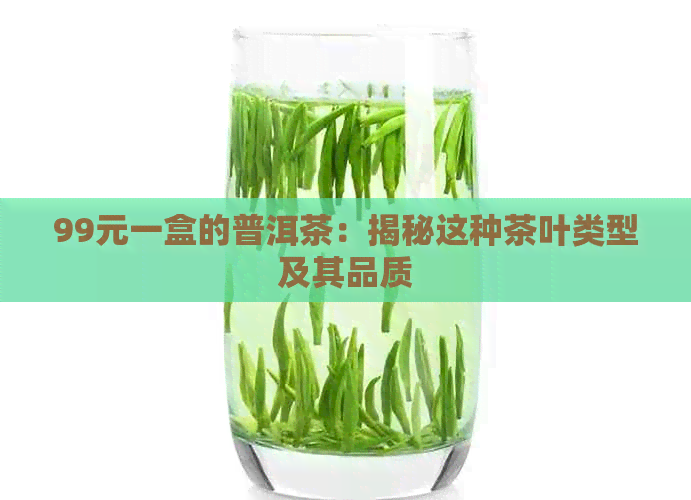 99元一盒的普洱茶：揭秘这种茶叶类型及其品质