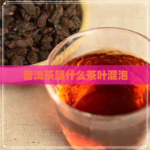 普洱茶跟什么茶叶混泡