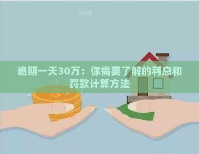 逾期一天30万：你需要了解的利息和罚款计算方法