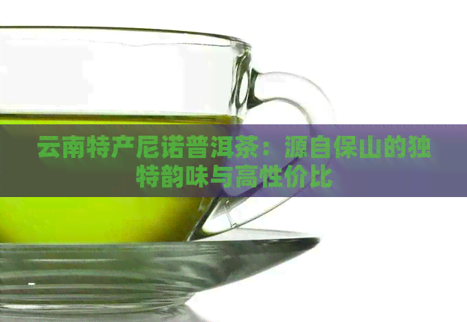 云南特产尼诺普洱茶：源自保山的独特韵味与高性价比