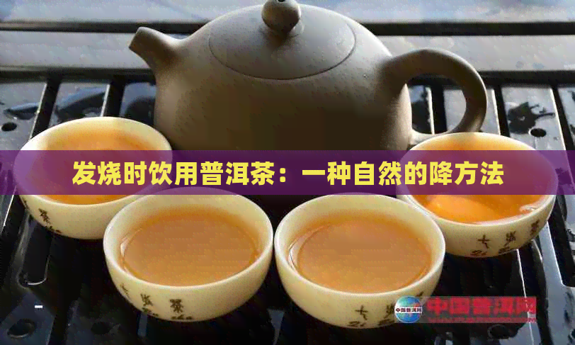 发烧时饮用普洱茶：一种自然的降方法