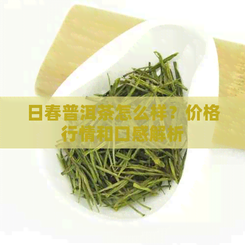 日春普洱茶怎么样？价格行情和口感解析