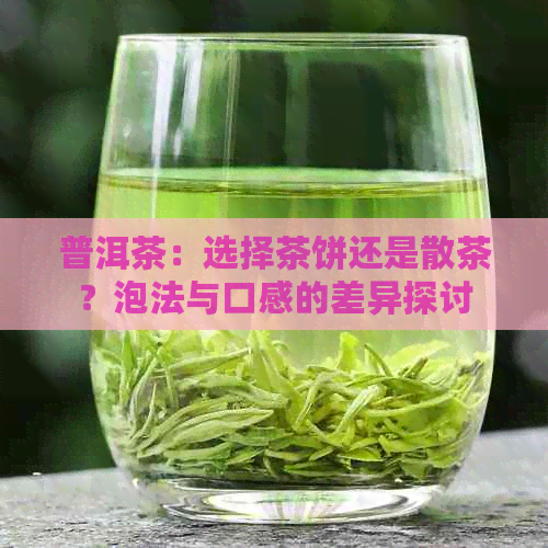 普洱茶：选择茶饼还是散茶？泡法与口感的差异探讨