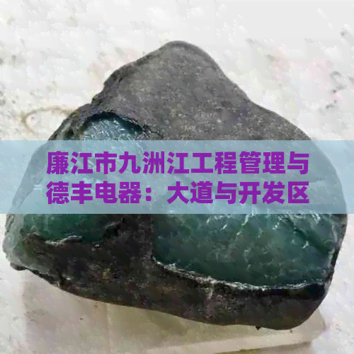 廉江市九洲江工程管理与德丰电器：大道与开发区的关系探讨