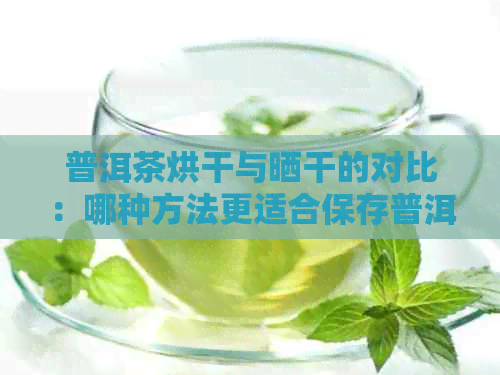 普洱茶烘干与晒干的对比：哪种方法更适合保存普洱茶？