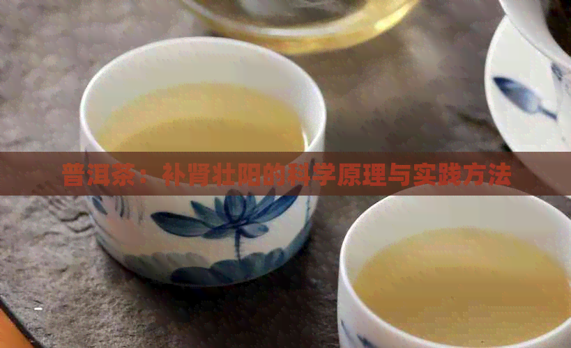 普洱茶：补肾壮阳的科学原理与实践方法