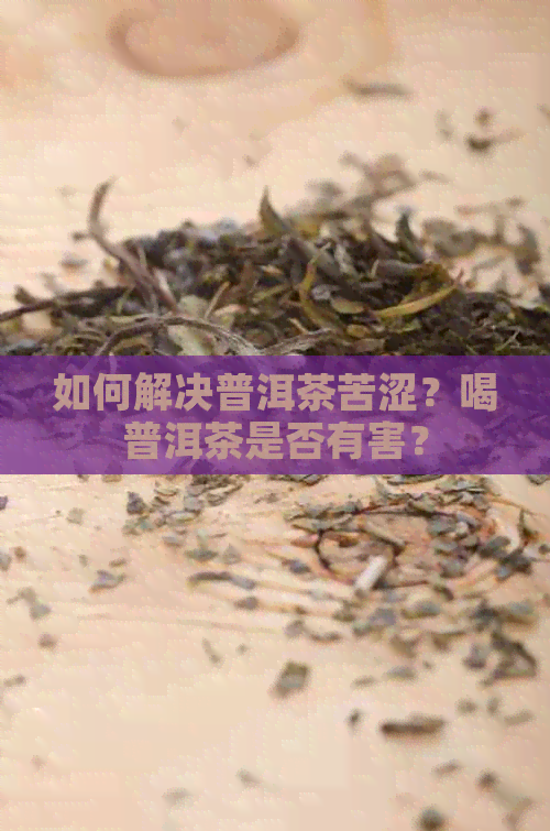 如何解决普洱茶苦涩？喝普洱茶是否有害？