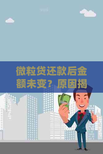 微粒贷还款后金额未变？原因揭秘及解决方案