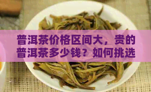 普洱茶价格区间大，贵的普洱茶多少钱？如何挑选适合自己的普洱茶？