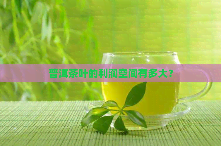 普洱茶叶的利润空间有多大？