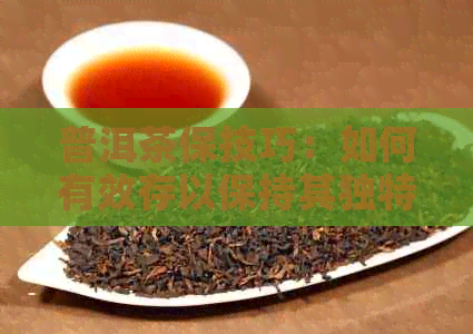 普洱茶保技巧：如何有效存以保持其独特风味