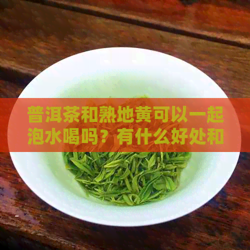 普洱茶和熟地黄可以一起泡水喝吗？有什么好处和注意事项？