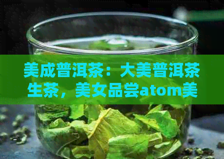 美成普洱茶：大美普洱茶生茶，美女品尝atom美普洱茶