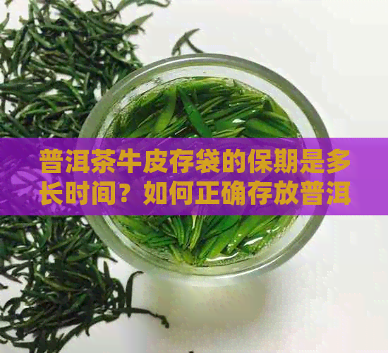 普洱茶牛皮存袋的保期是多长时间？如何正确存放普洱茶以长其保质期？