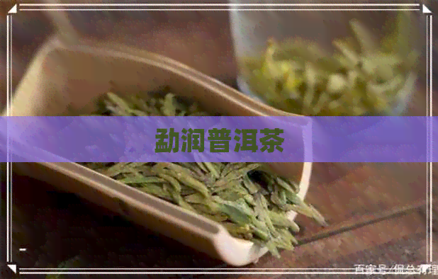 勐润普洱茶