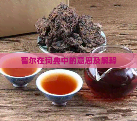 普尔在词典中的意思及解释