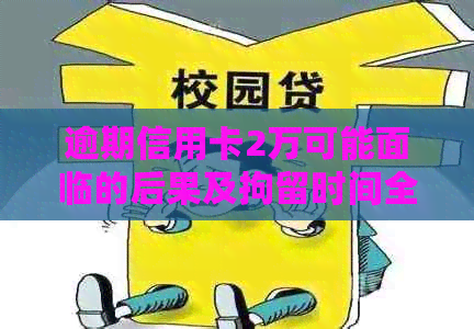 逾期信用卡2万可能面临的后果及拘留时间全面解析，如何避免逾期还款？