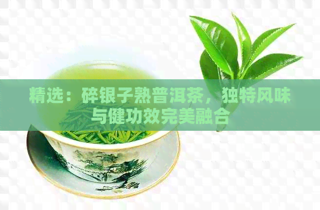 精选：碎银子熟普洱茶，独特风味与健功效完美融合