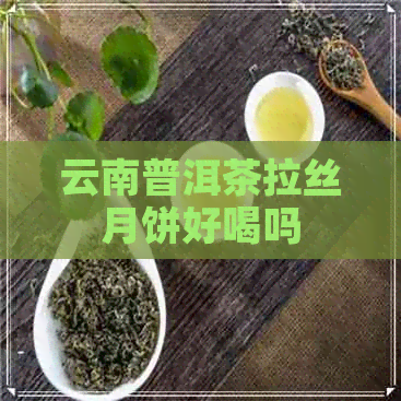 云南普洱茶拉丝月饼好喝吗