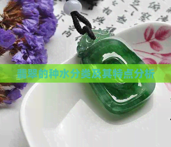 翡翠的种水分类及其特点分析