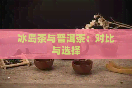 冰岛茶与普洱茶：对比与选择