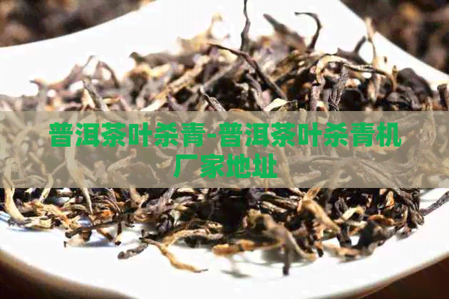 普洱茶叶杀青-普洱茶叶杀青机厂家地址