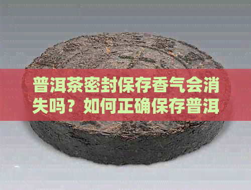 普洱茶密封保存香气会消失吗？如何正确保存普洱茶？