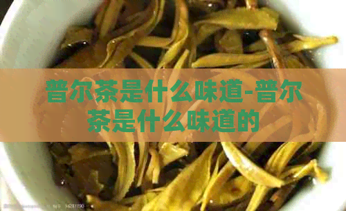 普尔茶是什么味道-普尔茶是什么味道的