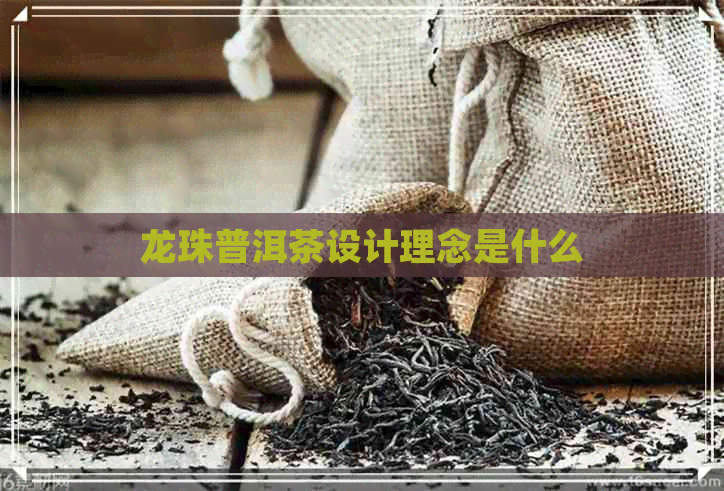 龙珠普洱茶设计理念是什么