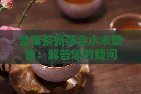 普洱茶新茶含水率数值：解答您的疑问