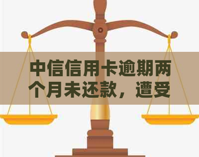 中信信用卡逾期两个月未还款，遭受律师函警告，如何解决？