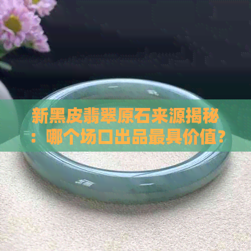 新黑皮翡翠原石来源揭秘：哪个场口出品更具价值？