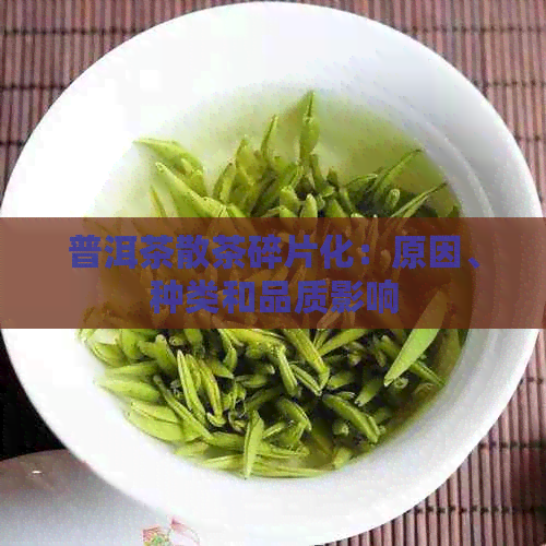 普洱茶散茶碎片化：原因、种类和品质影响