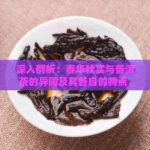 深入剖析：春华秋实与普洱茶的异同及其各自的特点，助您轻松辨别与品鉴