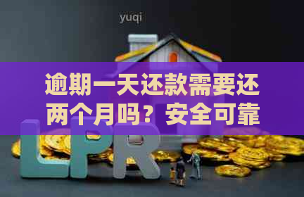 逾期一天还款需要还两个月吗？安全可靠吗？第二天早上还款可以吗？