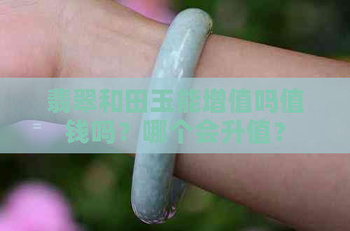 翡翠和田玉能增值吗值钱吗？哪个会升值？