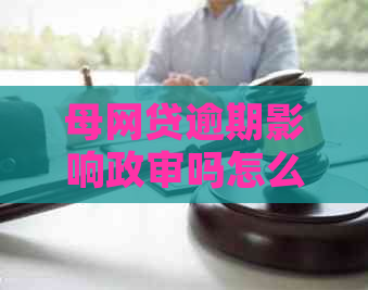 母网贷逾期影响政审吗怎么办：助学贷款、孩子政审是否受影响？