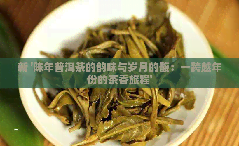 新 '陈年普洱茶的韵味与岁月的馥：一跨越年份的茶香旅程'