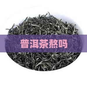 普洱茶熬吗