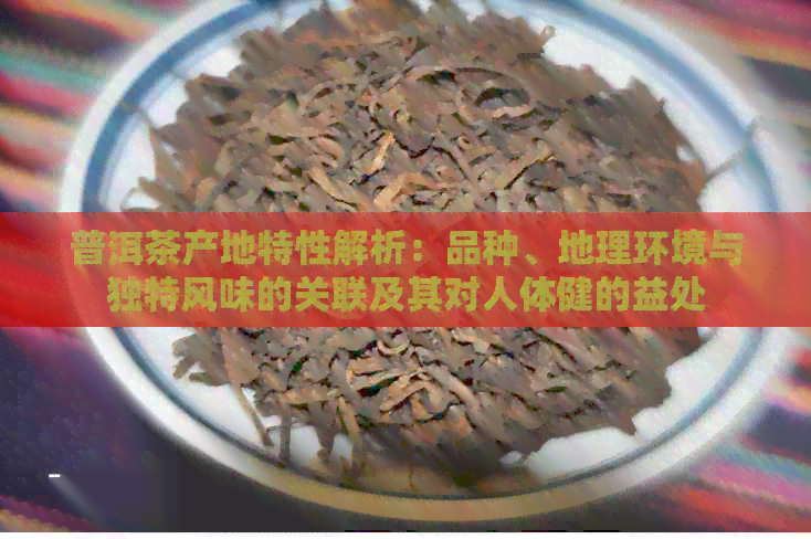 普洱茶产地特性解析：品种、地理环境与独特风味的关联及其对人体健的益处