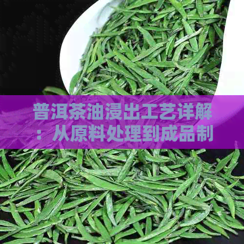 普洱茶油浸出工艺详解：从原料处理到成品制作，全方位解析