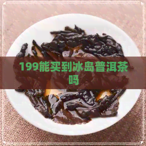 199能买到冰岛普洱茶吗