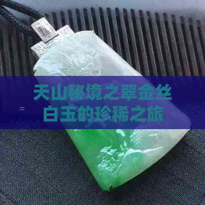 天山秘境之翠金丝白玉的珍稀之旅