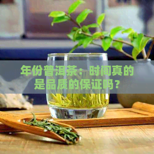 年份普洱茶：时间真的是品质的保证吗？