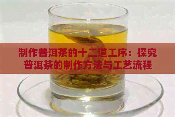 制作普洱茶的十二道工序：探究普洱茶的制作方法与工艺流程