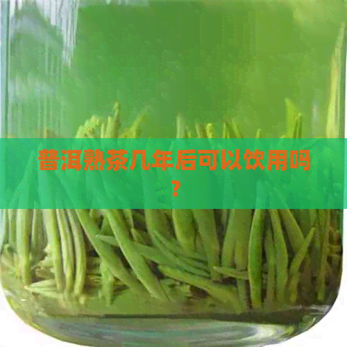 普洱熟茶几年后可以饮用吗？