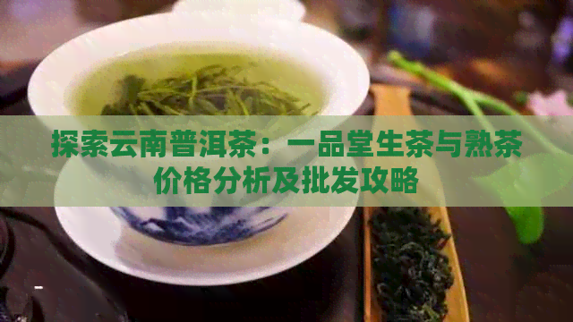 探索云南普洱茶：一品堂生茶与熟茶价格分析及批发攻略