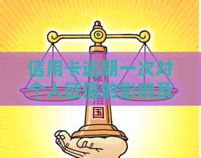 信用卡逾期一次对个人的影响及可能产生的后果有哪些？